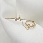 اسواره وخاتم مواليد ذهب عيار 18 الوزن 2.60 جرام