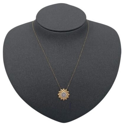 عقد ذهب عيار 18 الوزن 1.27 جرام