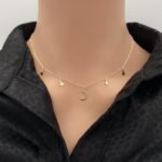 عقد ذهب عيار 18 الوزن 1.31 جرام