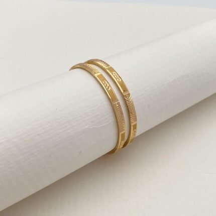 غوايش اطفال ذهب عيار 21 الوزن 3.34 جرام