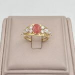 ⁦خاتم ذهب عيار 18 الوزن 2.17 جرام⁩ - الصورة ⁦2⁩