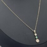 ⁦عقد اطفال ذهب عيار 18 الوزن 1.14 جرام⁩ - الصورة ⁦2⁩