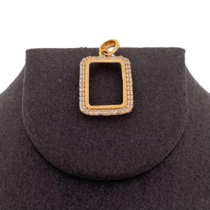 اطار سبيكه 1 جرام  ذهب عيار 21 الوزن 1.48 جرام