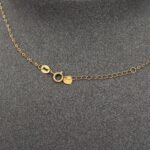 ⁦عقد ذهب عيار 18 الوزن 1.03 جرام⁩ - الصورة ⁦3⁩