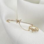 اسواره وخاتم مواليد ذهب عيار 18 الوزن 2.72 جرام