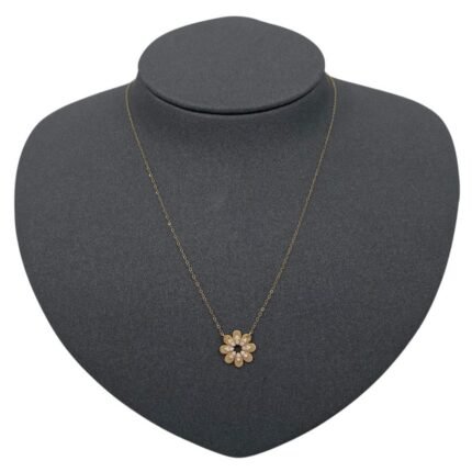 عقد ذهب عيار 18 الوزن 0.95 جرام