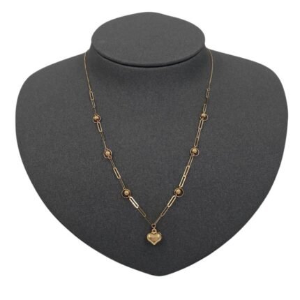 عقد ذهب عيار 18 الوزن 1.40 جرام