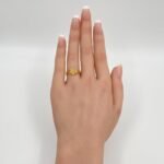 خاتم ذهب عيار 21 الوزن 1.3 جرام