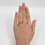 خاتم ذهب عيار 21 الوزن 1.84 جرام