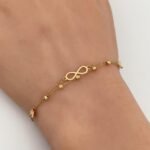 ⁦اسواره ذهب عيار 18 الوزن 1.10 جرام⁩ - الصورة ⁦2⁩