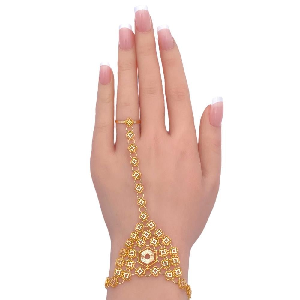 كف ذهب عيار 21 الوزن 9.13 جرام كف ذهب عيار 21 الوزن 9.13 جرام