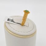 ⁦خاتم ذهب عيار 21 الوزن 2.2 جرام⁩ - الصورة ⁦3⁩