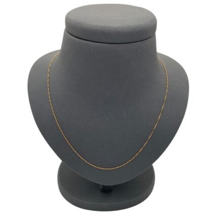 سلسال ذهب عيار 21 الوزن 0.89 جرام