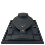 طقم جناح الصقر ذهب عيار 21 الوزن 3.13 جرام