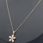 ⁦عقد اطفال ذهب عيار 18 الوزن 1.45 جرام⁩ - الصورة ⁦3⁩