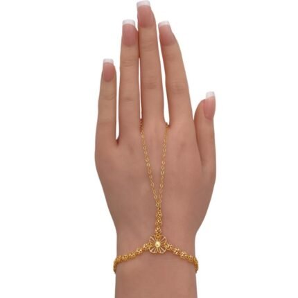 كف ذهب عيار 21 الوزن 4.37 جرام