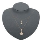 عقد دورين ذهب عيار 18 الوزن 1.53 جرام