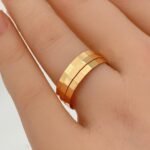 ⁦مرامي ذهب عيار 21 الوزن 3.77 جرام⁩ - الصورة ⁦2⁩