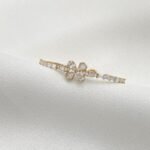 اسوارة ذهب اطفال تصميم الماسى عيار 18 الوزن 2 جرام