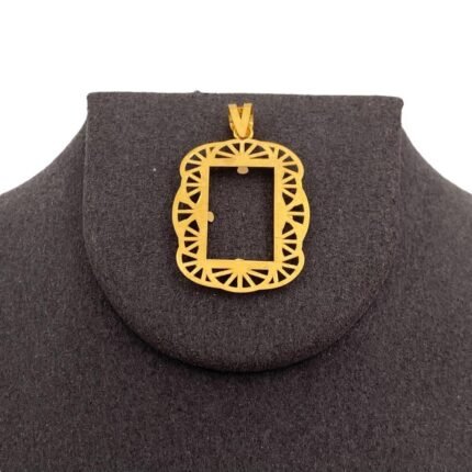 اطار سبيكه 1 جرام ذهب عيار 21 الوزن 0.77 جرام