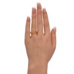 مرامي ذهب عيار 21 الوزن 4.07 جرام