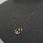 ⁦عقد ذهب عيار 18 الوزن 0.88 جرام⁩ - الصورة ⁦4⁩