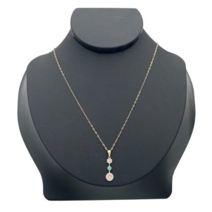 عقد اطفال ذهب عيار 18 الوزن 1.14 جرام