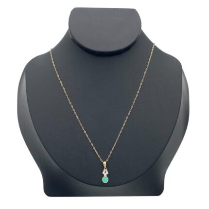 عقد اطفال ذهب عيار 18 الوزن 1.10 جرام