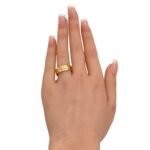 مرامي ذهب عيار 21 الوزن 3.77 جرام