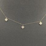 ⁦عقد تشوكر ذهب عيار 18 الوزن 1.21 جرام⁩ - الصورة ⁦5⁩