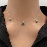 عقد ذهب عيار 18 الوزن 1.19 جرام