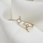 اسواره وخاتم مواليد ذهب عيار 18 الوزن 2.53 جرام