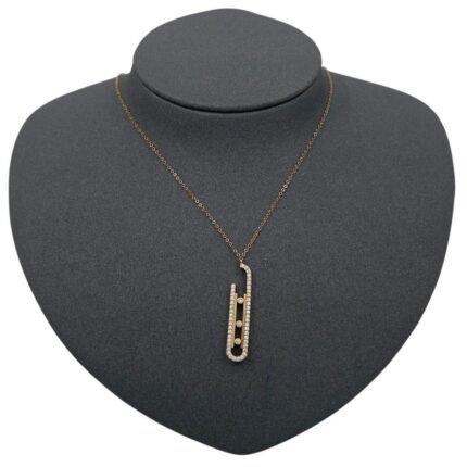 عقد ذهب عيار 18 الوزن 2.48 جرام