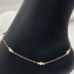 ⁦خلخال ذهب عيار 18 الوزن 1.47 جرام⁩ - الصورة ⁦2⁩