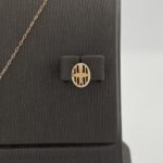 ⁦نصف طقم ذهب عيار 21 الوزن 3.03 جرام⁩ - الصورة ⁦2⁩