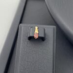 ⁦طقم جناح الصقر ذهب عيار 21 الوزن 3.54 جرام⁩ - الصورة ⁦5⁩