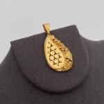 ⁦تعليقة ذهب عيار 21 الوزن 3.6 جرام⁩ - الصورة ⁦3⁩