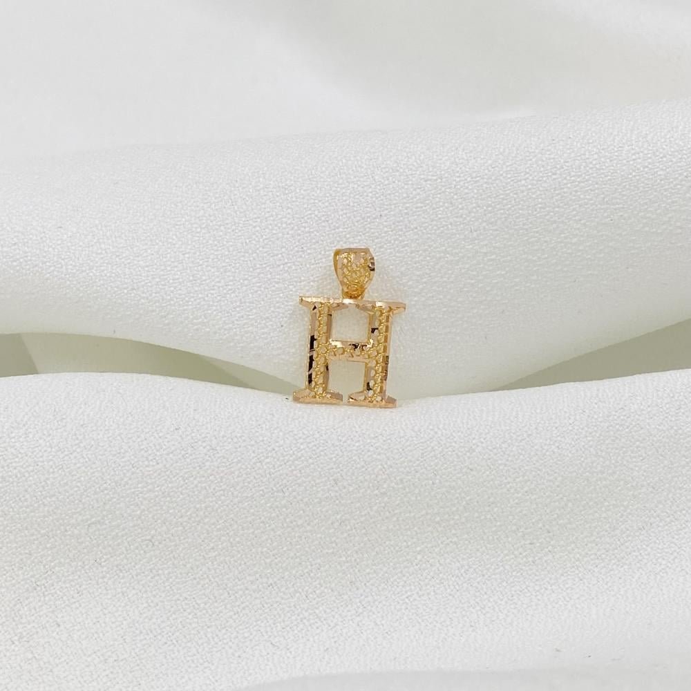 تعليقه حرف H ذهب عيار 21 -R550030 تعليقه حرف H ذهب عيار 21 -R550030