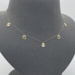 ⁦عقد ذهب عيار 18 الوزن 1.35 جرام⁩ - الصورة ⁦4⁩