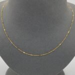 ⁦سلسال ذهب عيار 18 الوزن 1.08 جرام⁩ - الصورة ⁦5⁩