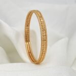 غويشه ذهب عيار 21 الوزن 12.18 جرام ( مقاس 18 )