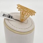 ⁦خاتم ذهب عيار 21 الوزن 2.77 جرام⁩ - الصورة ⁦3⁩