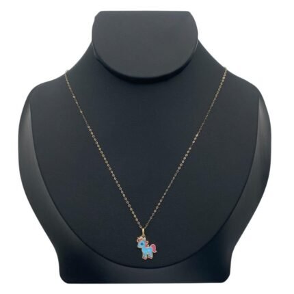 عقد اطفال ذهب عيار 18 الوزن 0.79 جرام