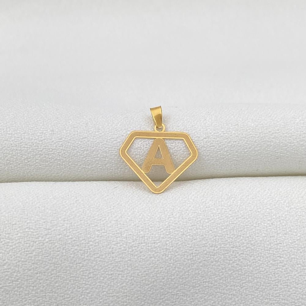 تعليقه حرف A ذهب عيار 18 الوزن 0.26 جرام تعليقه حرف A ذهب عيار 18 الوزن 0.26 جرام