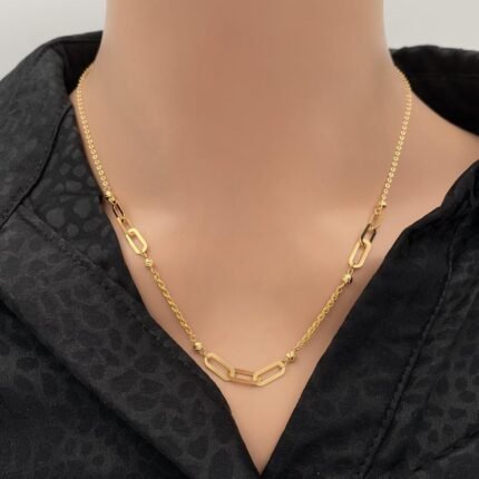 عقد ذهب ناعم عيار 21 وزن 3.13 جم بافضل سعر حصري فى متجرنا