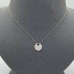 ⁦عقد ذهب عيار 18 الوزن 1.09 جرام⁩ - الصورة ⁦2⁩