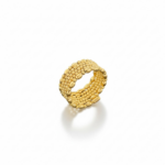 خاتم ذهب عيار 18 الوزن 2.11 جرام