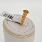 ⁦خاتم ذهب عيار 21 الوزن 2.06 جرام⁩ - الصورة ⁦3⁩