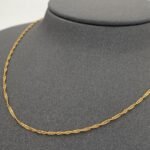 ⁦سلسال ذهب عيار 21 الوزن 1.95 جرام⁩ - الصورة ⁦3⁩