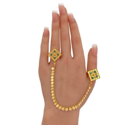 كف ذهب عيار 21 الوزن 13.3 جرام